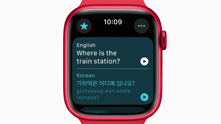 watchOS 11 te permitirá traducir desde tu Apple Watch