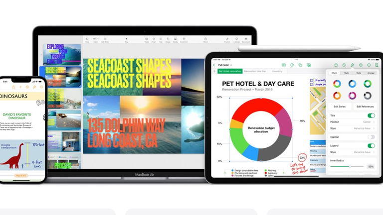 Apple actualiza las apps de iWork con todas estas mejoras
