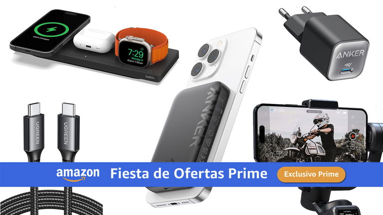 Fiesta de ofertas Prime de Amazon: estos son los mejores accesorios para iPhone en oferta