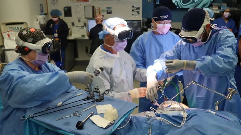 Surgeons working with Apple Vision Pro are impressed