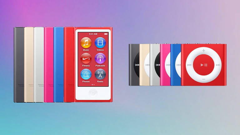 The latest iPod nano and iPod shuffle are already obsolete for Apple