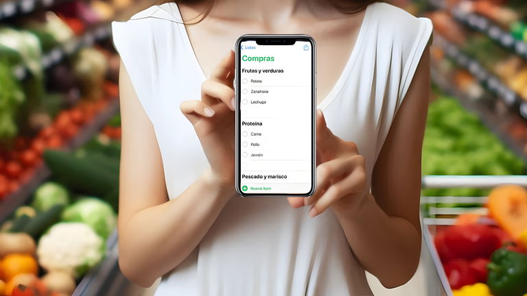Cómo crear una lista de la compra familiar y compartida desde el iPhone