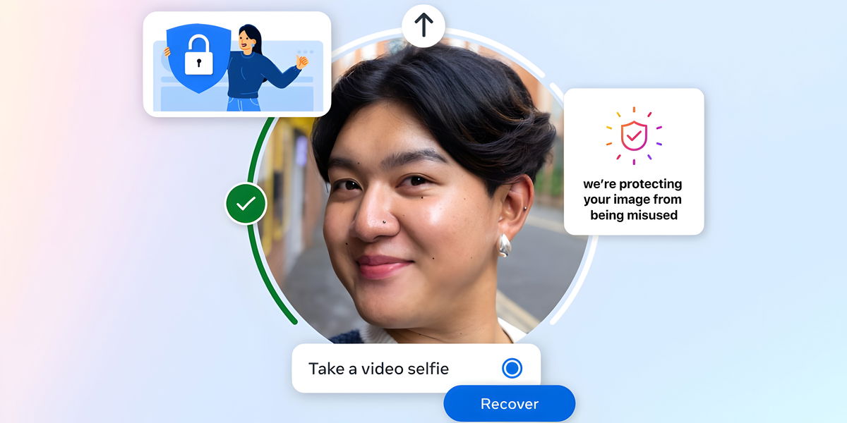 Recuperar tu cuenta de Instagram o Facebook mediante reconocimiento facial podría ser posible en un futuro