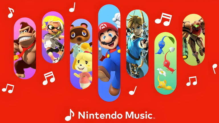 Nintendo lanza una nueva app con la música de sus juegos. 40 años de sonidos icónicos