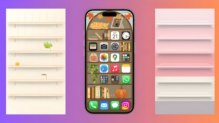 Se está poniendo de moda: los mejores wallpapers de estanterías para el iPhone