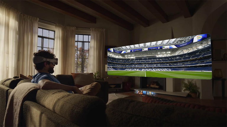 El Real Madrid apuesta por Apple Vision Pro para revolucionar la forma de ver fútbol en un "Bernabéu infinito"