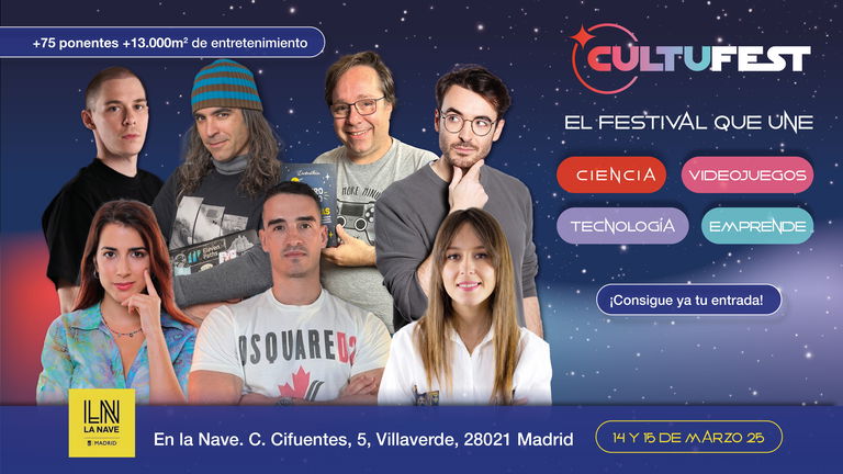 CultuFest Madrid 2025: fecha, actividades y qué se celebra en este evento de ciencia, tecnología y gaming