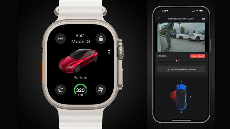 Tesla hace oficial se app para el Apple Watch