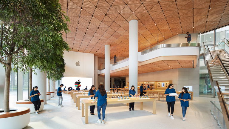 Apple inaugura una nueva Apple Store y tienes un fantástico wallpaper para celebrarlo