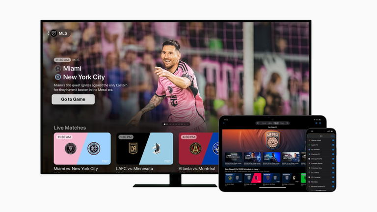 Apple TV+ presenta el MLS Season Pass de 2025. Así podrás ver a Messi esta temporada