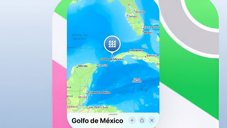 Apple Maps sigue llamándolo Golfo de México en vez de Golfo de América, por mucho que quiera Trump