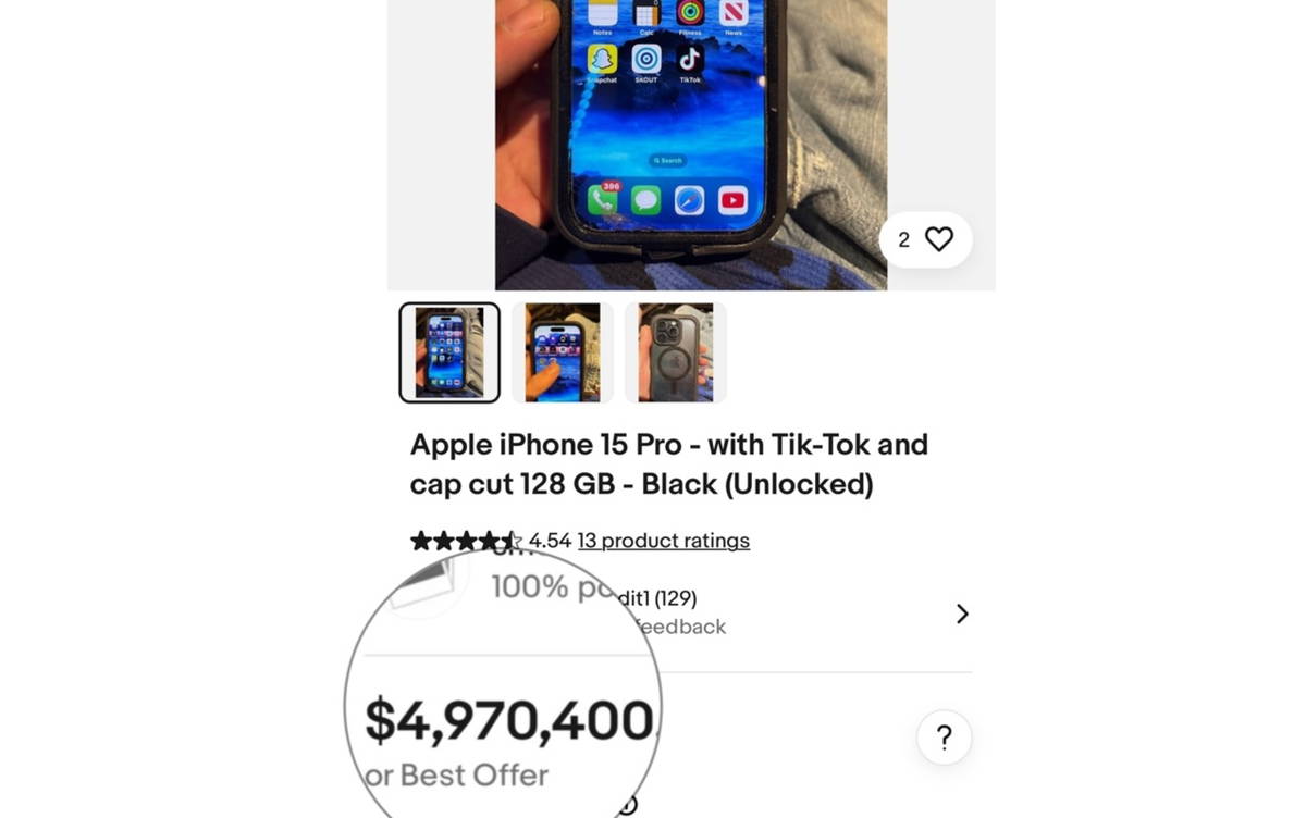 Los iPhone con TikTok instalado disparan su precio en Estados Unidos