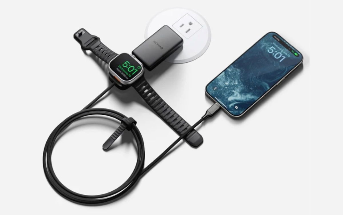 ¿Genialidad? Este cable USB-C carga el iPhone y el Apple Watch a la vez