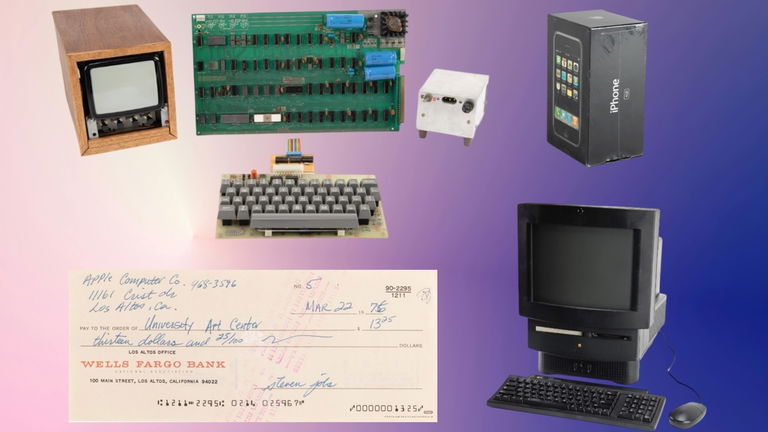 Subastarán los productos más emblemáticos e históricos de Apple por 300.000 dólares