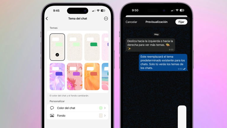 Los nuevos temas de WhatsApp ya están disponibles para todo el mundo