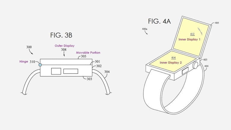 Olvídate de los móviles plegables, la nueva moda son los relojes plegables. Y Apple quiere uno