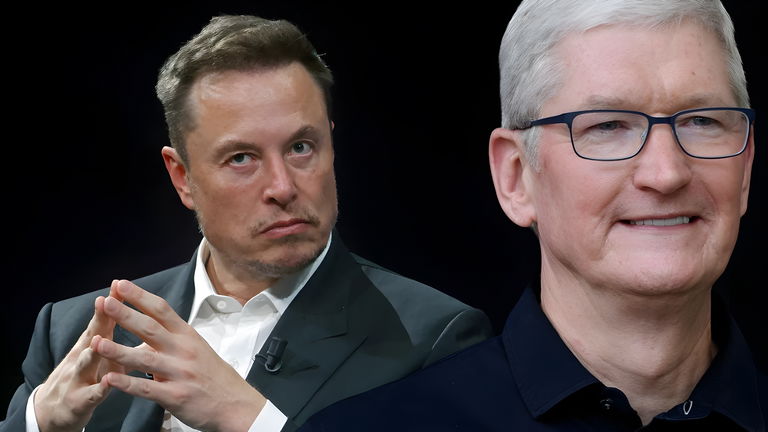 Apple rechazó los satélites de Elon Musk
