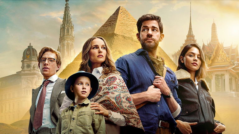 Es como Indiana Jones pero con Natalie Portman y John Krasinski y se acaba de estrenar en streaming