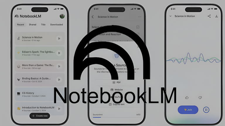 Google lanza su app NotebookLM para el iPhone, esto es todo lo que hace