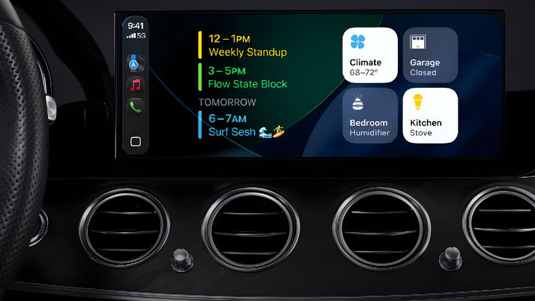 CarPlay permitirá ver vídeos del iPhone en el coche cuanto esté parado