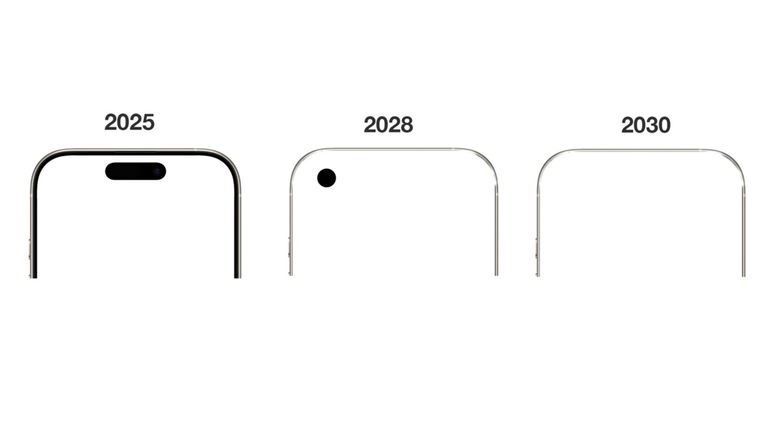 Se filtra el posible diseño del iPhone, año a año, hasta 2030
