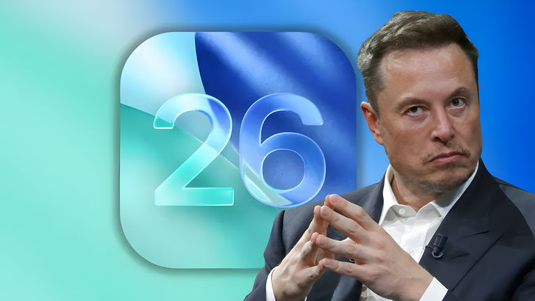Elon Musk reacciona a "Liquid Glass", el nuevo lenguaje de diseño de Apple en iOS 26