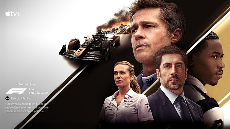 Cuándo se podrá ver "F1: la película" en streaming en Apple TV+