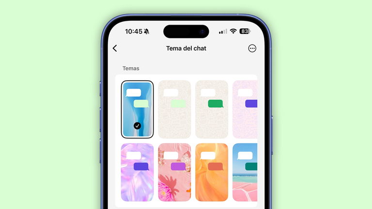 WhatsApp se actualiza añadiendo hasta 18 nuevos colores para los temas