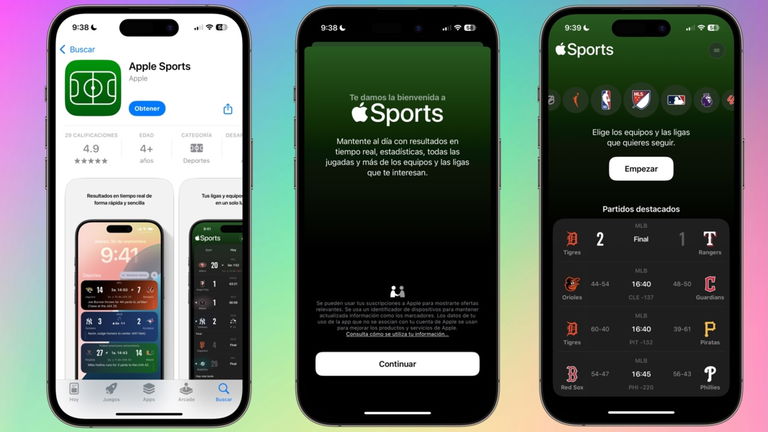 Apple Sports inicia su expansión global, ¿cuándo llegará a España?