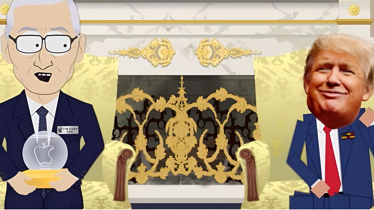 Es lo más random que verás hoy: Tim Cook y Donald Trump en el último episodio de 'South Park'