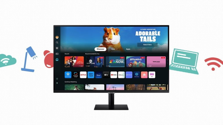 El monitor que utilizo para trabajar también es Smart TV, y por menos de 160 euros me parece una compra perfecta