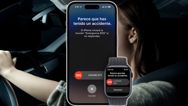 Se quedó dormida al volante y tuvo un grave accidente, afortunadamente su iPhone lo detectó y le salvó la vida