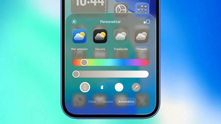iOS 26 esconde una sorpresa final: te permite tintar los iconos según el color de tu iPhone o la funda que utilices