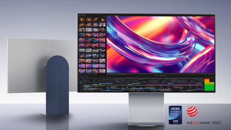 LG lanza el primer monitor 6K del mundo, con una clara inspiración en los monitores de Apple