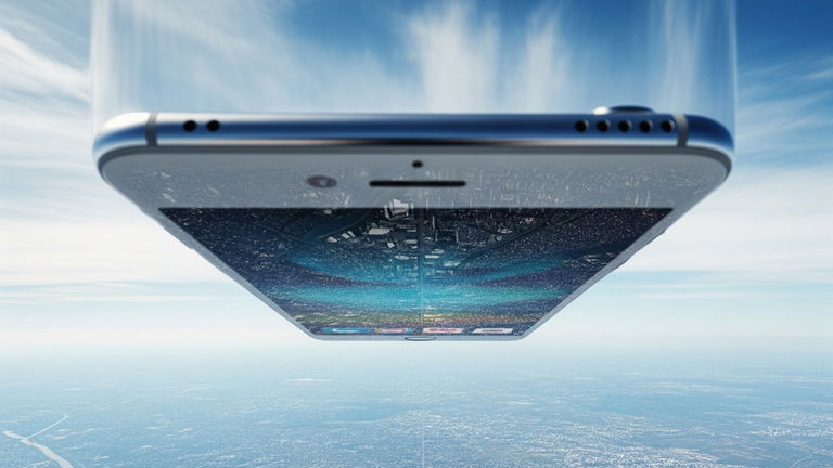 Se le cae el iPhone volando en paracaídas a 2000 metros y logra encontrarlo intacto. Ha ocurrido en España