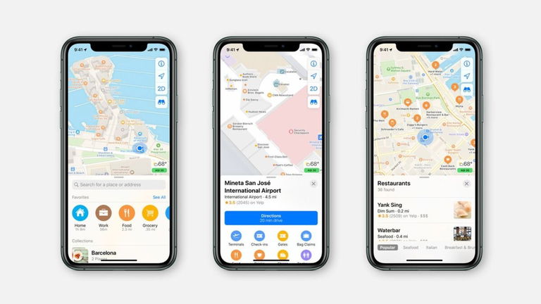 iOS 26: todas las novedades que han llegado a Apple Maps