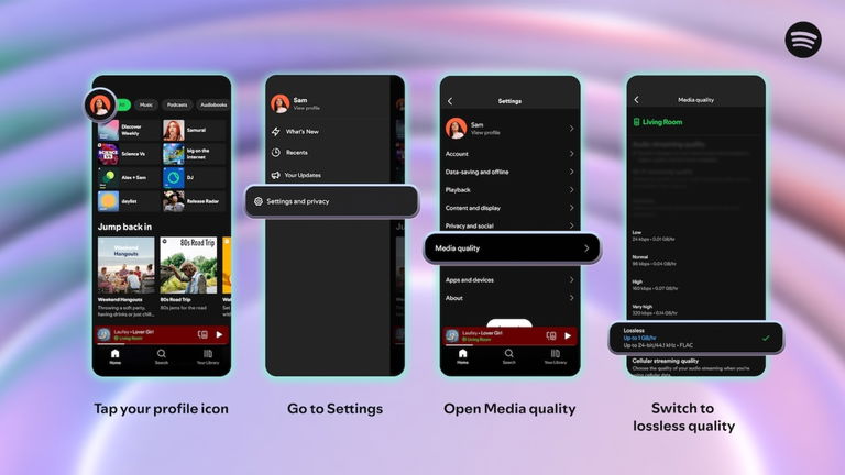 Tras años de retrasos y promesas, Spotify lanza el audio sin pérdida