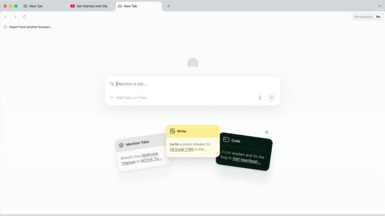 Dia es el nuevo navegador con IA que acaba de lanzarse para Mac