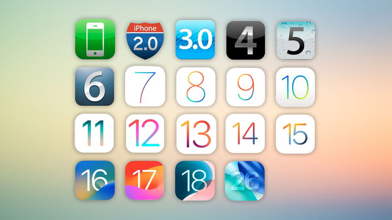 Lista completa de todas las versiones de iOS: así ha evolucionado el sistema operativo del iPhone