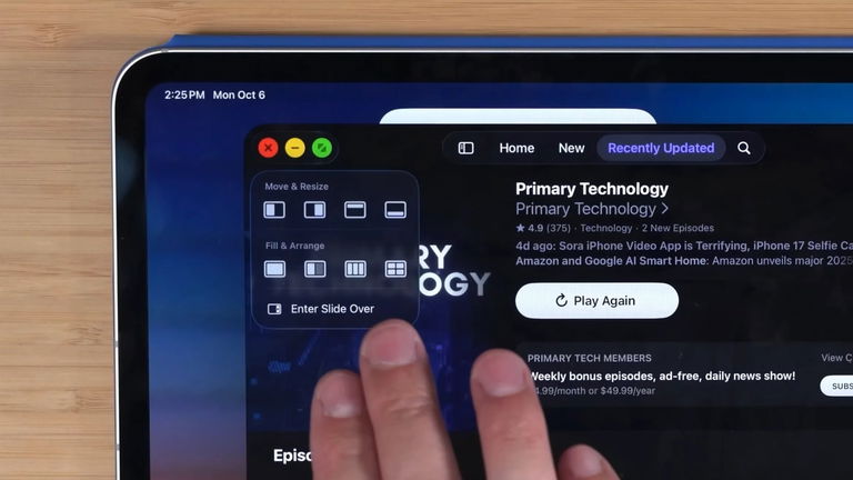iPadOS 26.1 trae de vuelta al iPad una de sus funciones más clásicas que había sido eliminada