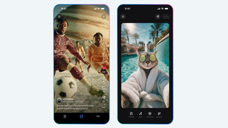 Meta lanza Vibes en Europa: un TikTok de videos generados por IA