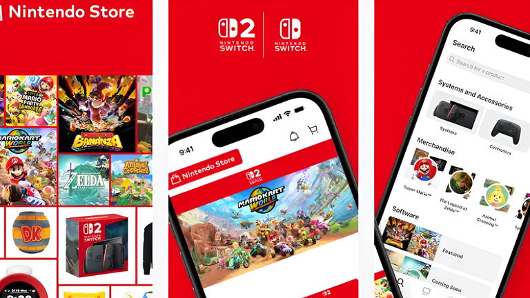 Nintendo lanza la app de su tienda en iOS y Android desde donde puedes comprar juegos, consolas y más