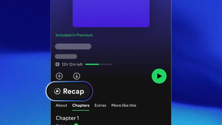 Spotify está probando una función de IA que resume audiolibros