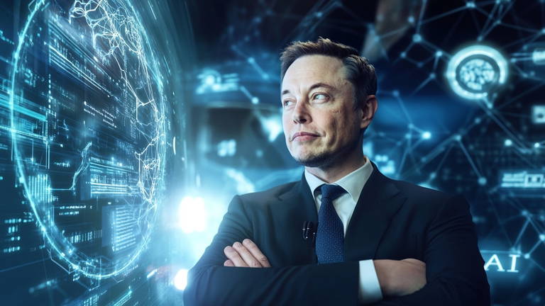 Elon Musk se aferra a la IA y la robótica para evitar el colapso económico mundial: "Es la única solución"