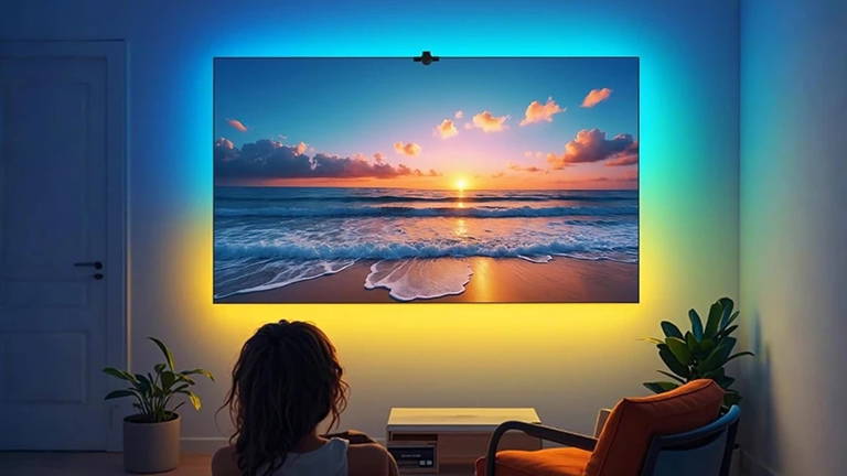 Transforma tu tele en un cine: estas luces LED que reaccionan a cada escena cuestan muy poco