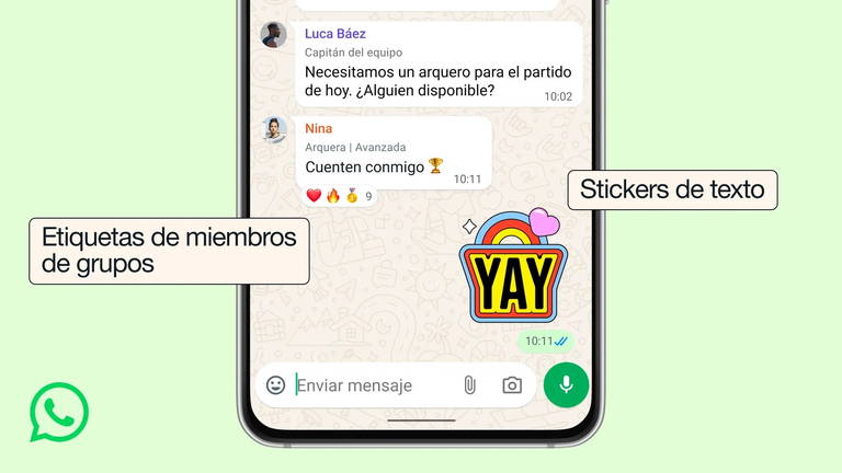 Tres nuevas funciones que WhatsApp acaba de lanzar para los grupos