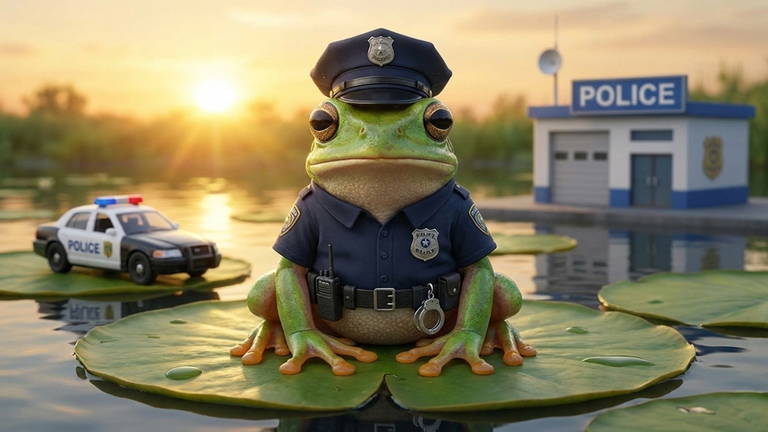Usar IA para informes policiales parecía buena idea… hasta que un agente se convirtió en rana