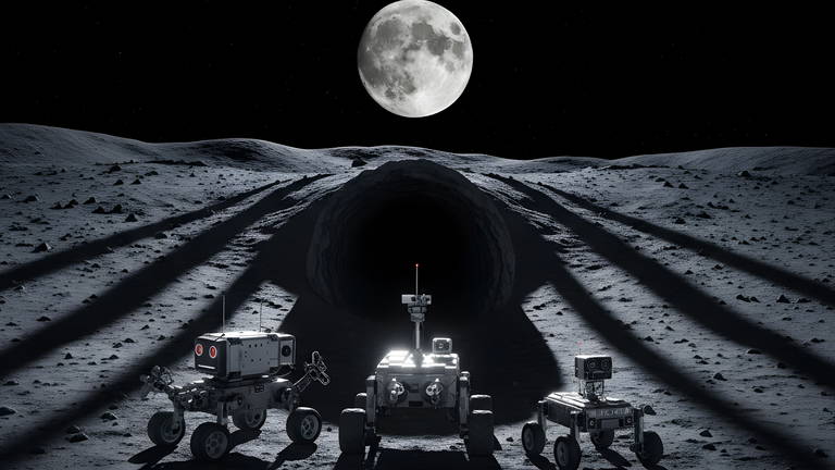 Estos tres robots pueden ser esenciales para poder vivir en la Luna: esto es lo que hace cada uno de ellos